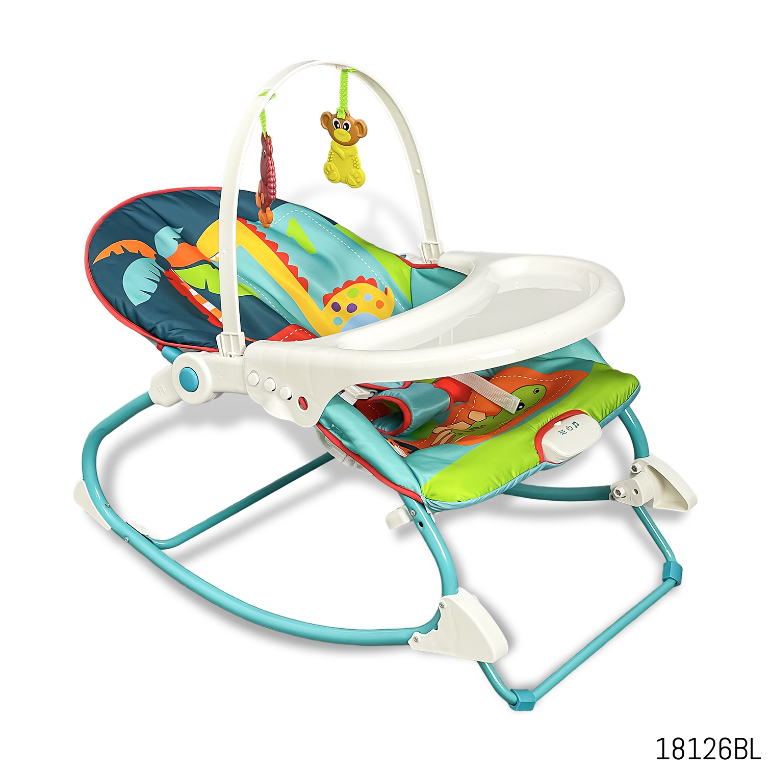18126 kehongsheng 2 in 1 infant to toddler rocker dining chair blue 5.jpg