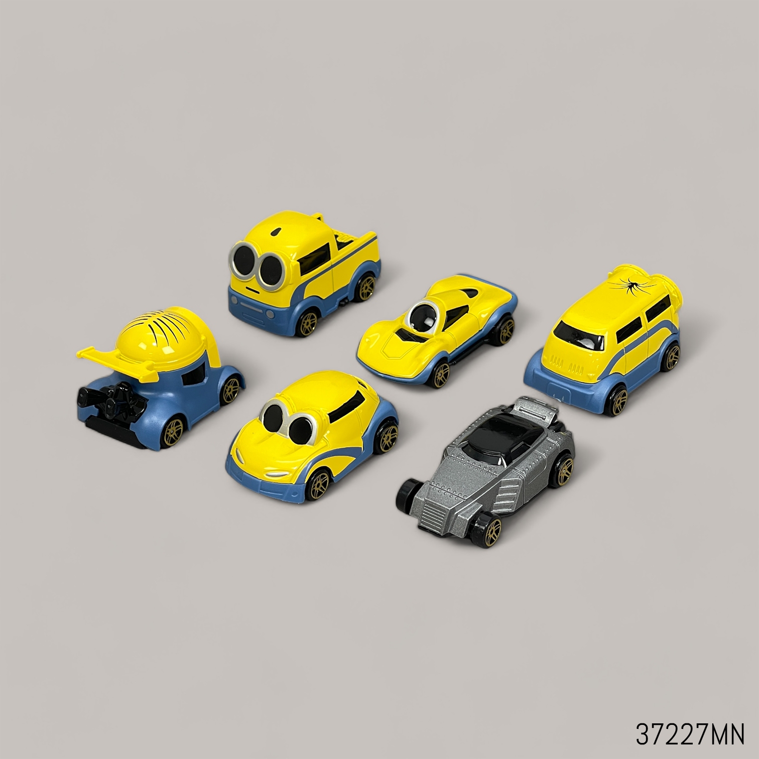 37227mn hotwheels pull back die cast vehicle set 3y 6pcs minions 1.jpg