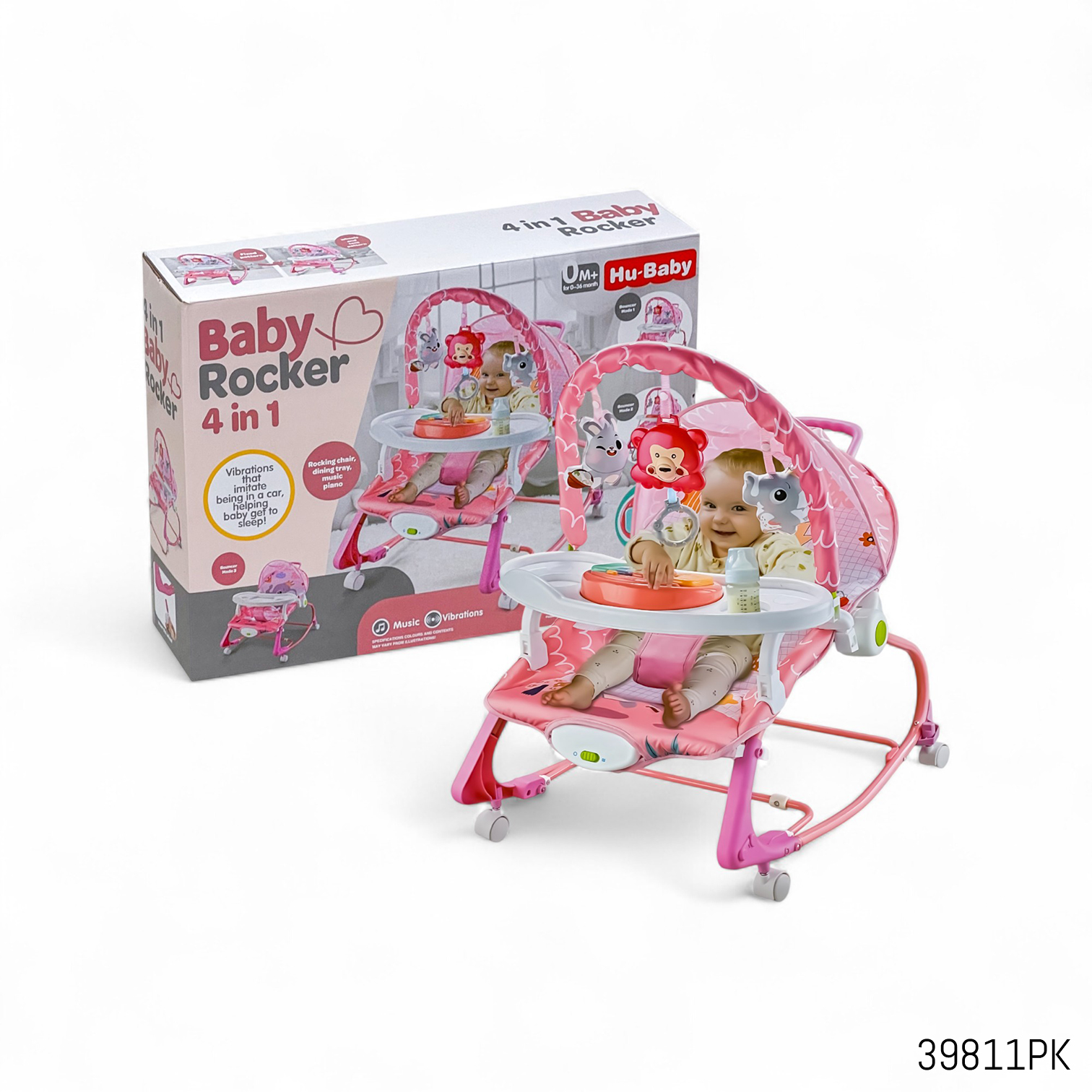 39811pk hu baby 4 in 1 multifunctional baby rocker with dine tray wheels music 0m 1.jpg