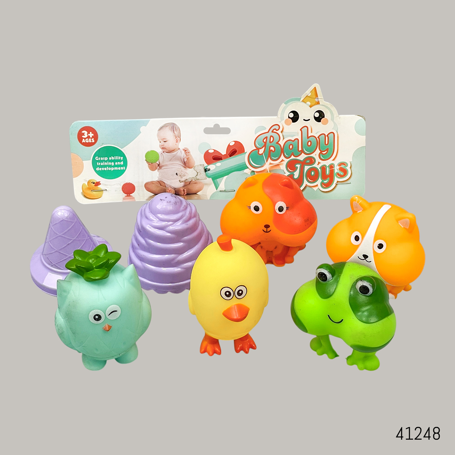 41248 baby animal rattle toys set mixed 6pcs 3m china 3.jpg